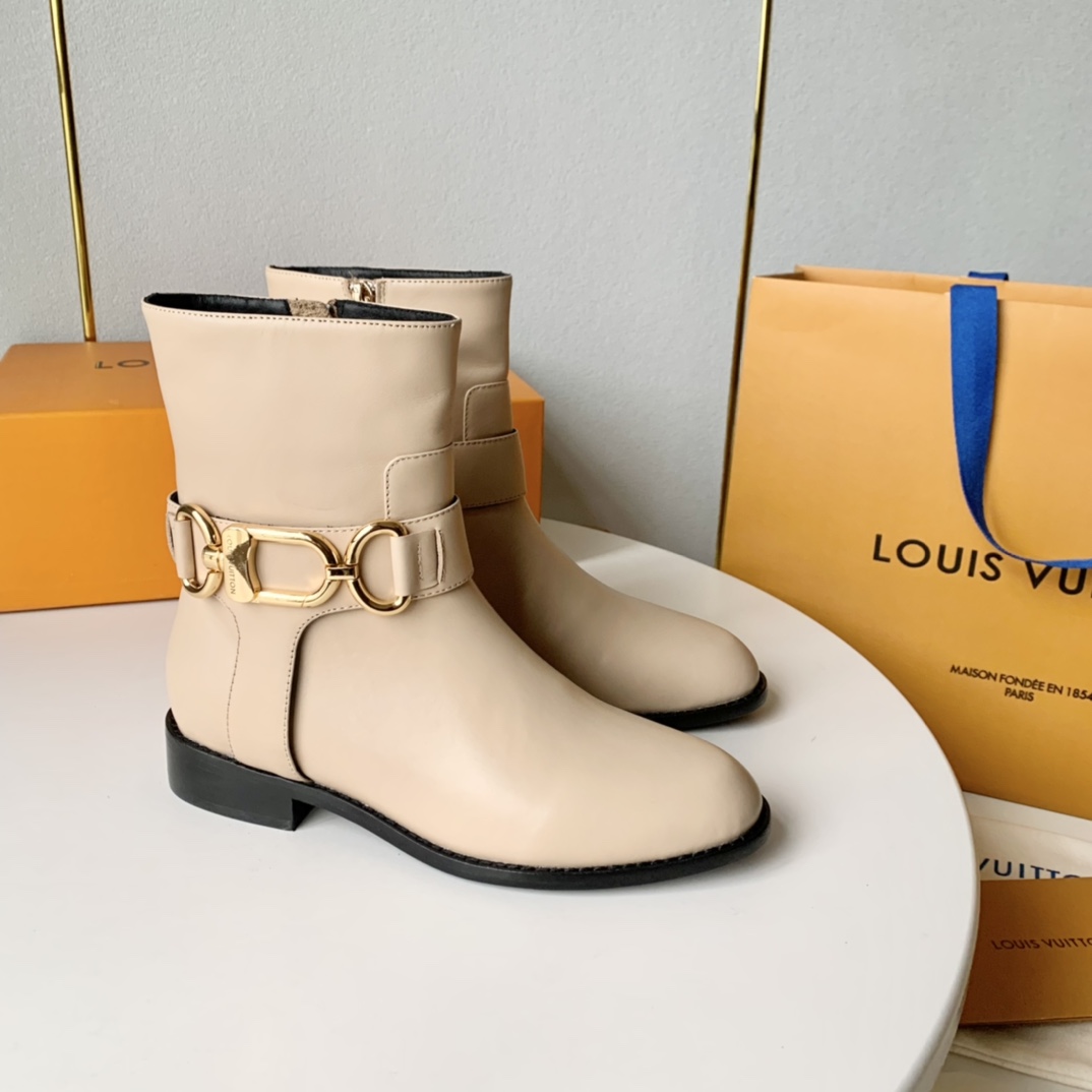 LOUIS VUITTON 부츠 심플하고 세련된 - 프리미엄 버전