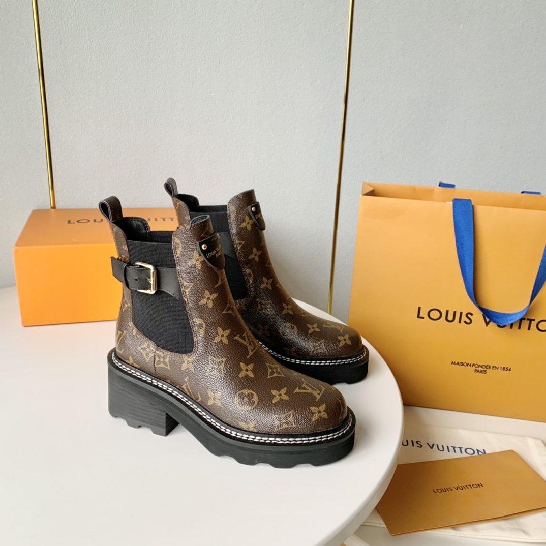LOUIS VUITTON Bottes élégantes et tendance - Version premium