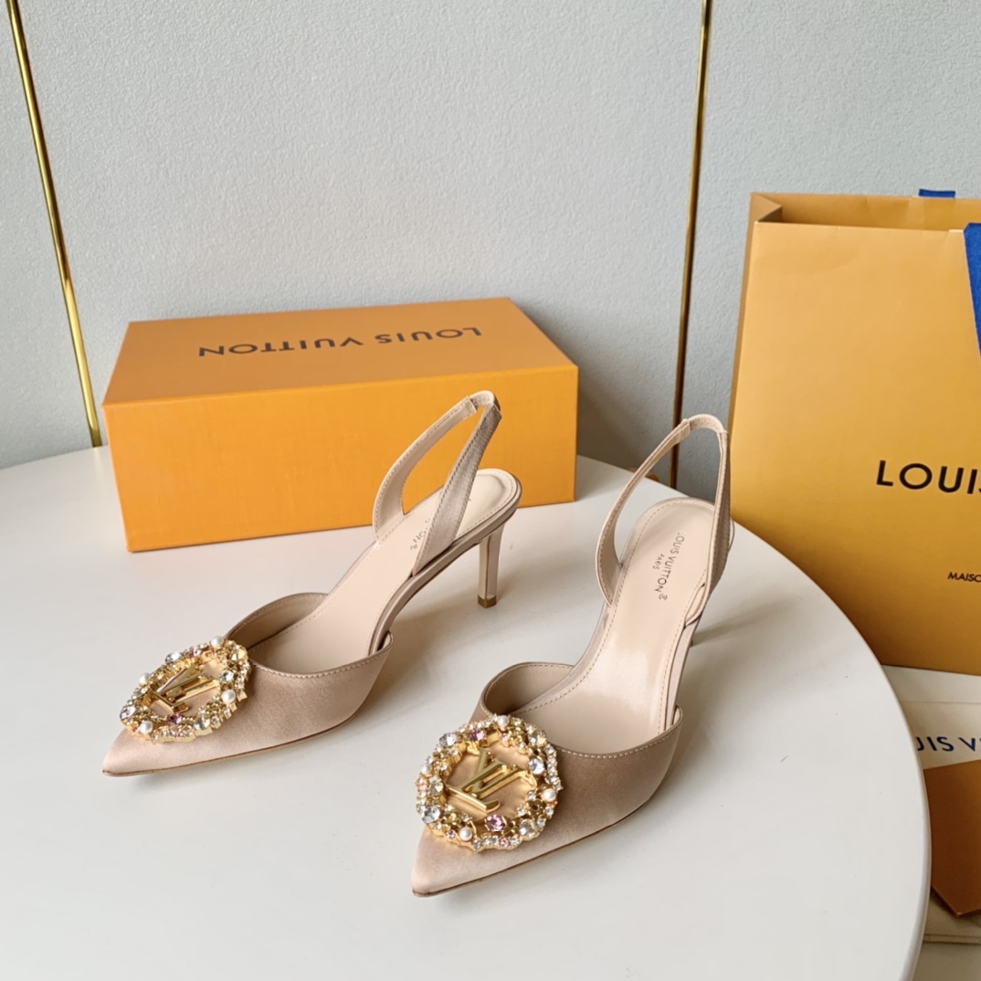 LOUIS VUITTON Escarpins Élégance Minimaliste - Version Premium
