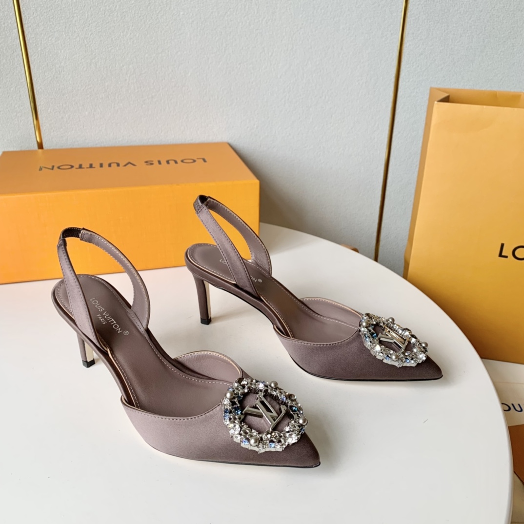 LOUIS VUITTON Escarpins Élégance Minimaliste - Version Premium