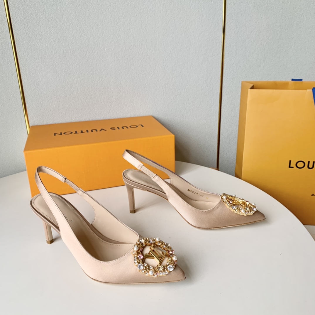 LOUIS VUITTON Escarpins Élégance Minimaliste - Version Premium