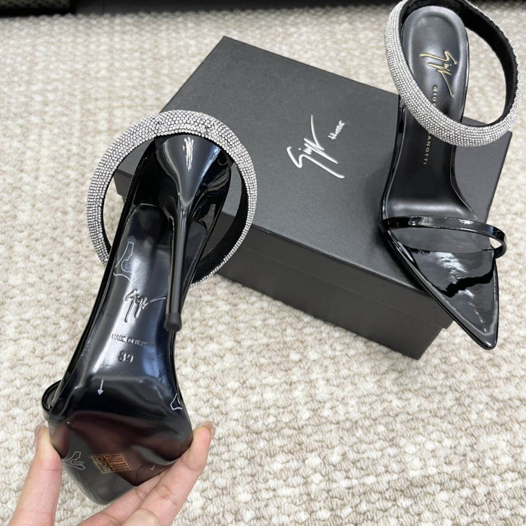 New Giuseppe Zanotti 2024 High-Heel Sandals: 10.5cm, Sizes 35-39 and 40-42 Available - 图片 9