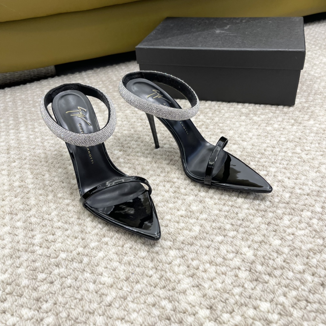 New Giuseppe Zanotti 2024 High-Heel Sandals: 10.5cm, Sizes 35-39 and 40-42 Available