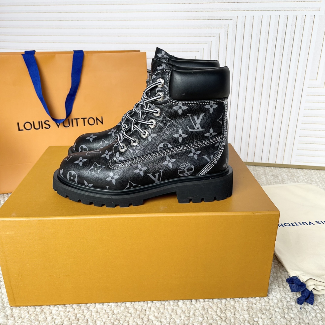 LV x Timberland 2024 Joint Series: Big Yellow Boots for Men and Women - 图片 2