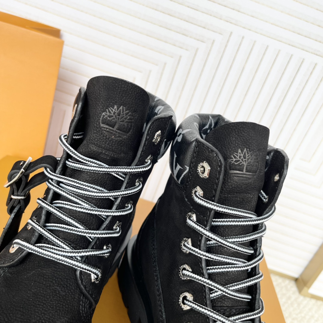 LV x Timberland 2024 Joint Series: Big Yellow Boots for Men and Women - 图片 8