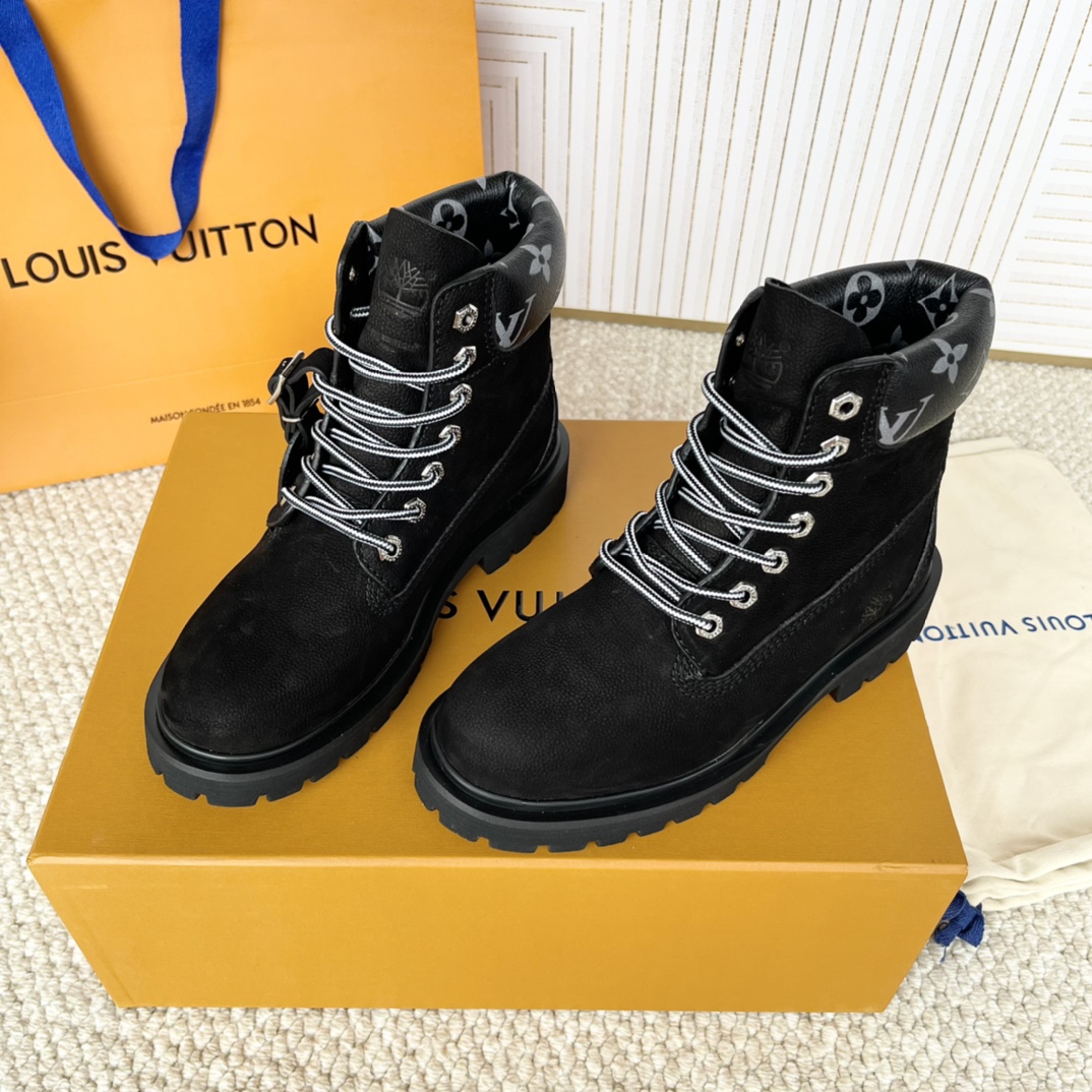 LV x Timberland 2024 Joint Series: Big Yellow Boots for Men and Women - 图片 2