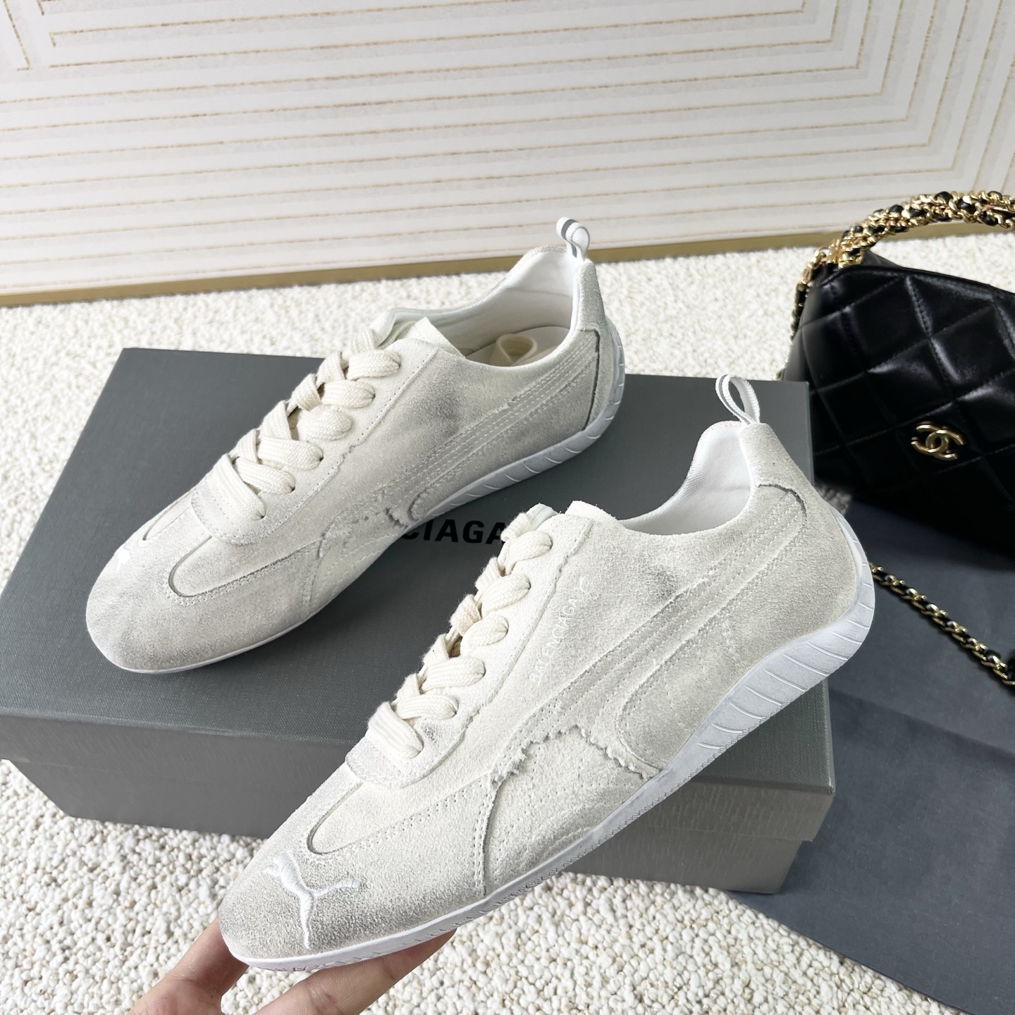 “Balenciaga Paris X Puma 2025 Car Racing & Leisure Shoes Collection with 675 Options” - 图片 3