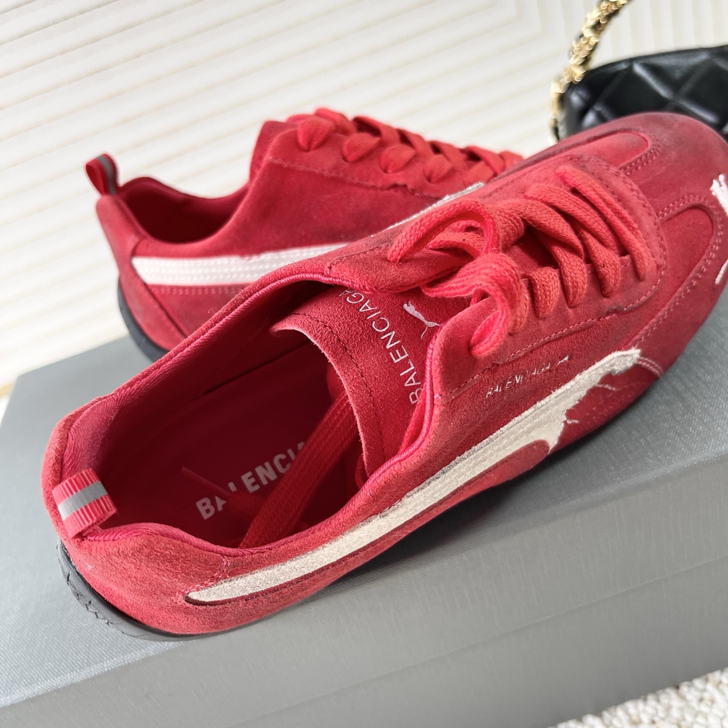 “Balenciaga Paris X Puma 2025 Car Racing and Leisure Shoes Collection with Size Range 35-40” - 图片 8