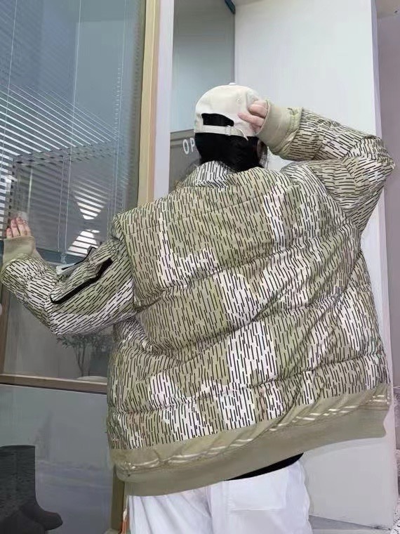 스톤아일랜드 레인드롭 카모플라주 리플렉티브 후드 남성 패딩 51571 이미지 8