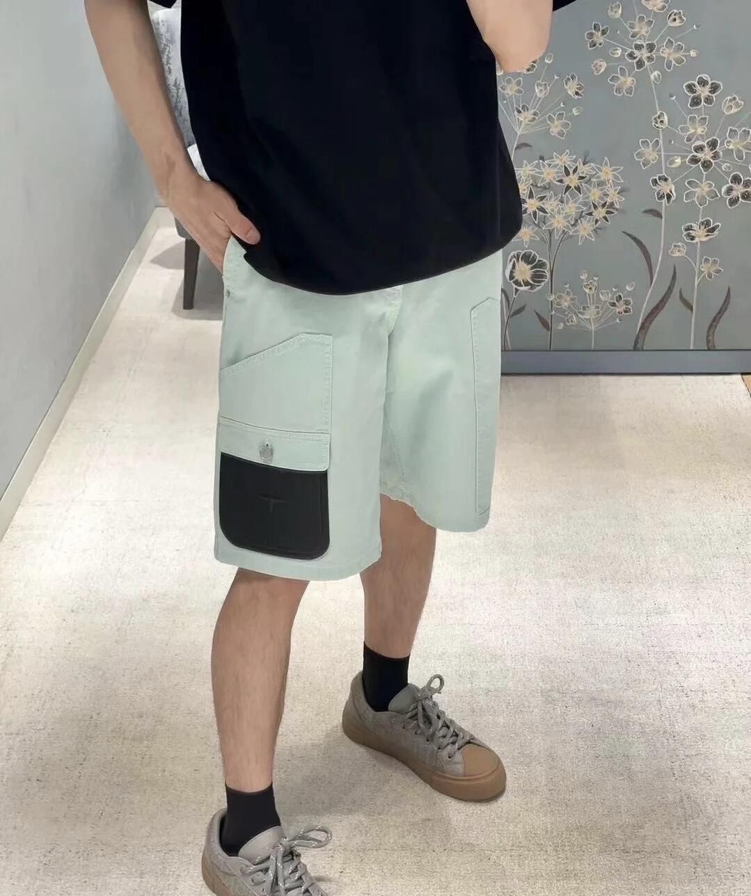 스톤아일랜드 패치워크 데님 남성 반바지 51504 이미지 9