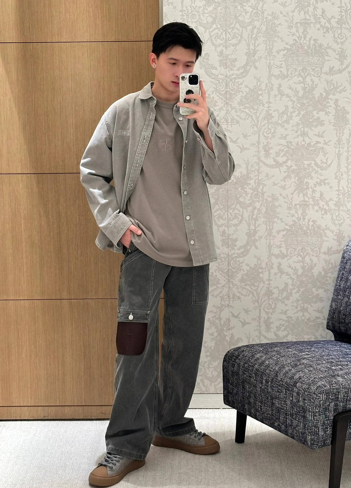 스톤아일랜드 남성 캐주얼 재킷 긴팔 51523 이미지 3
