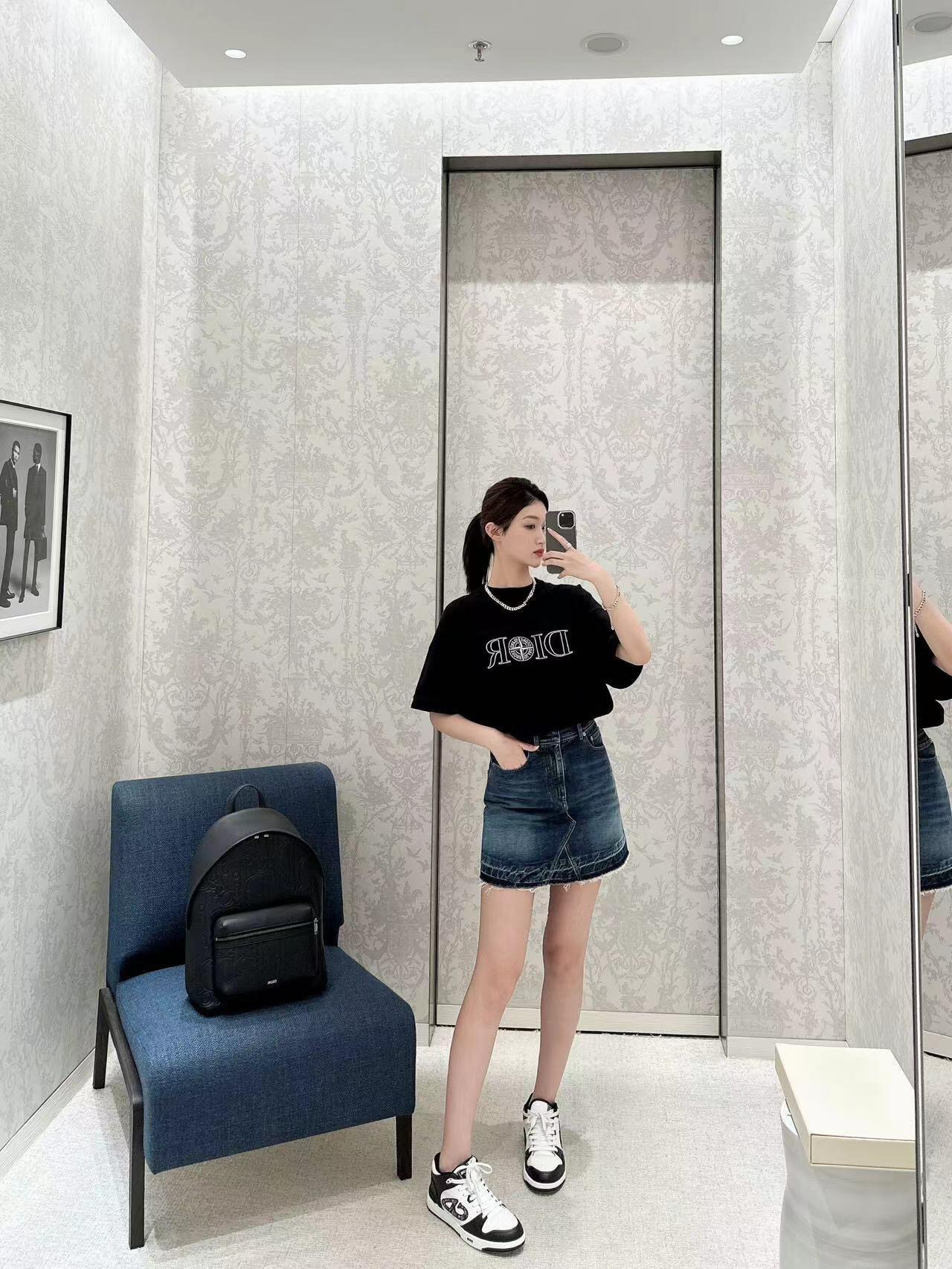 스톤아일랜드 로고 자수 크루넥 반팔 티셔츠 상세 이미지 8