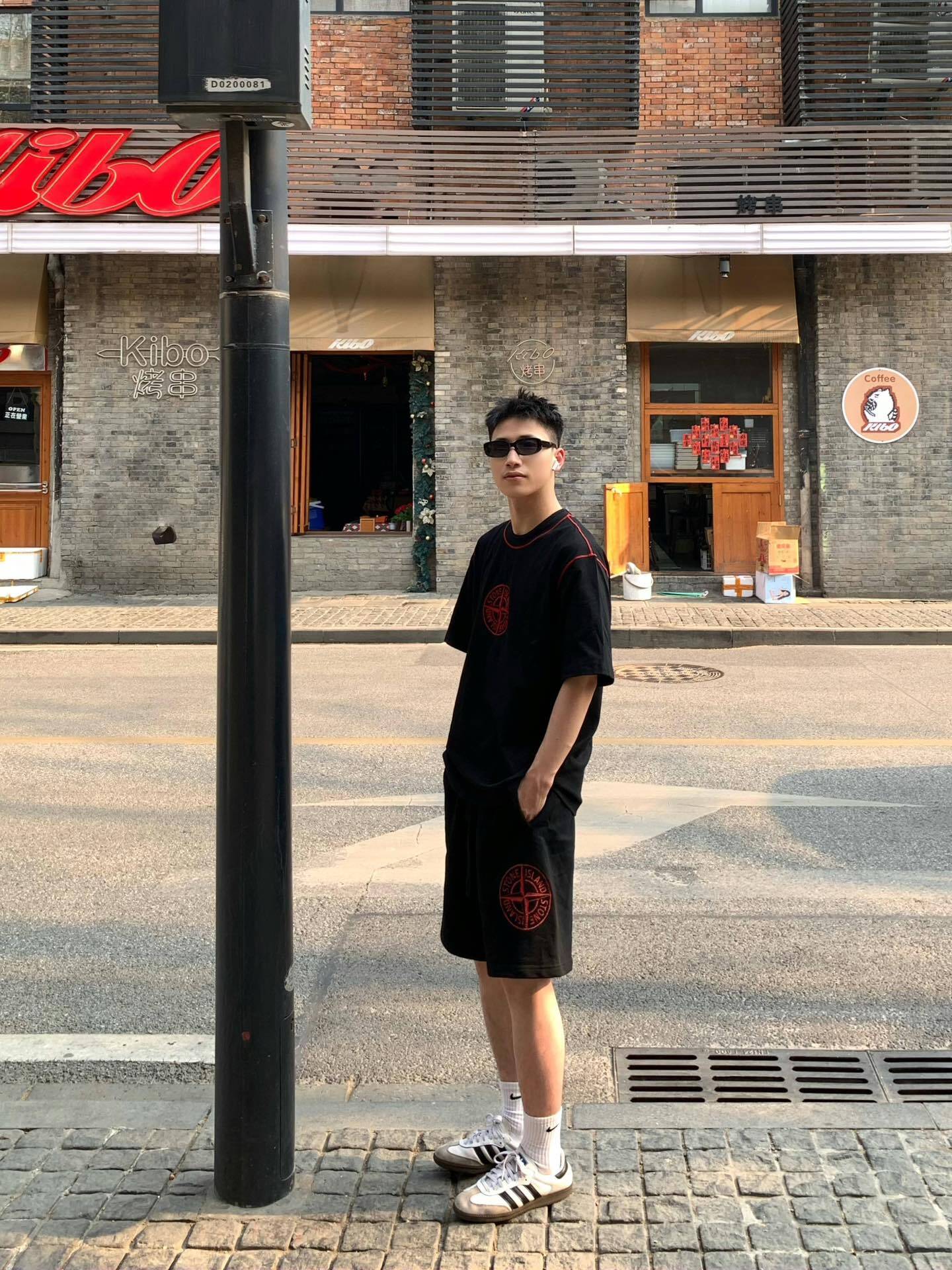 스톤아일랜드 배지 자수 슈퍼 쿨 남성 세트 51330 이미지 9