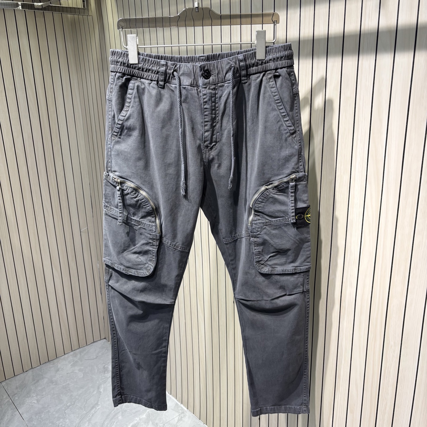 스톤아일랜드 지퍼 포켓 카고 바지 51046 이미지 6