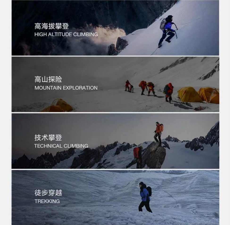 #凯乐石 5000GT羽绒服 细节决定品质!