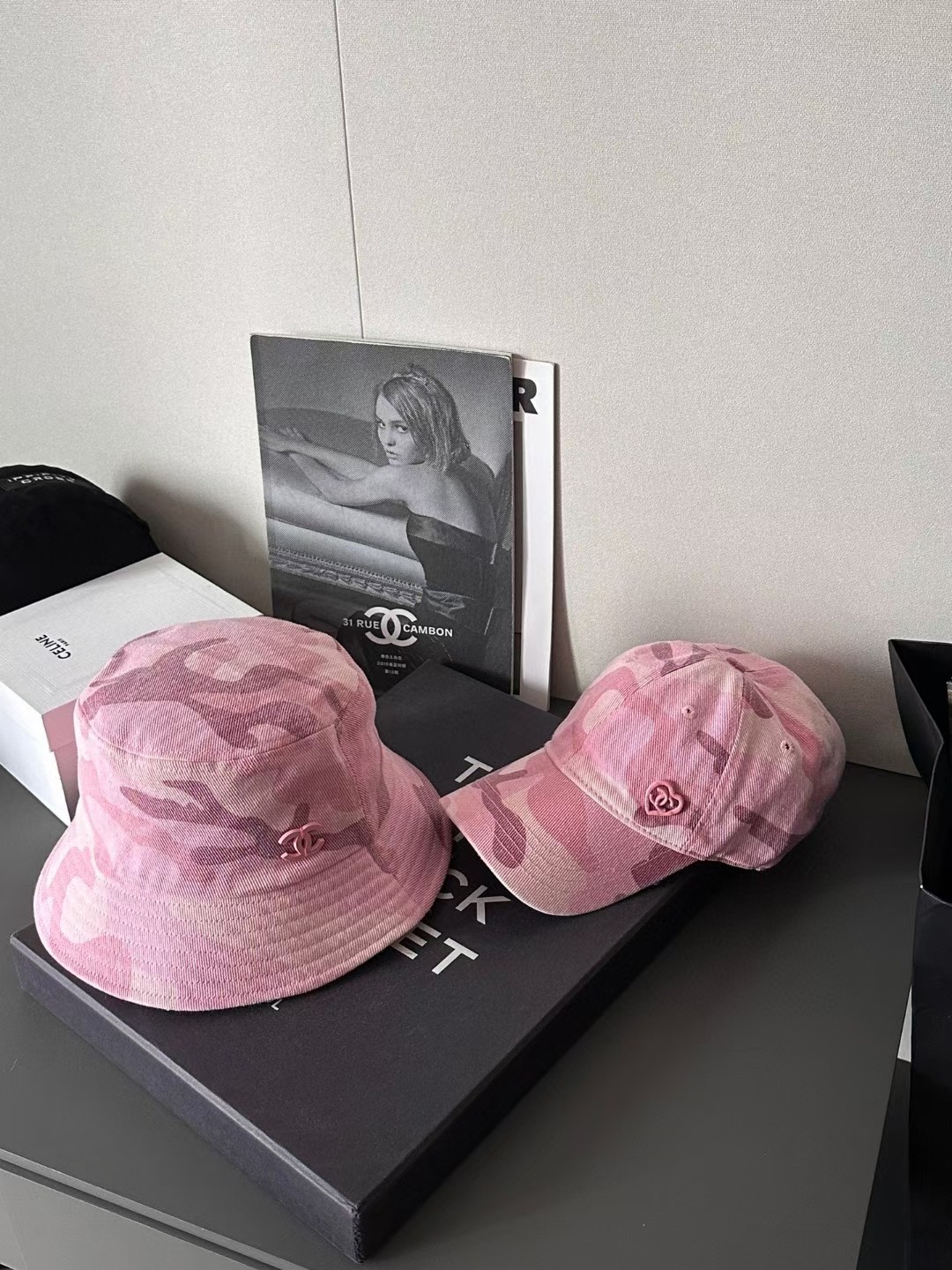 Chanel Hoeden Van Vissers Roze