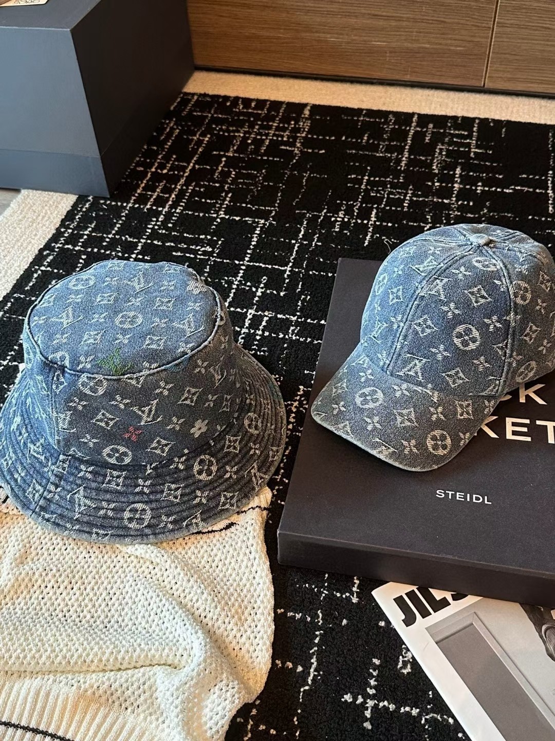 Especial LV vaquero monograma de pescador, béisbol, sombrero privado de primavera y verano, se ve bien incluso con la c…