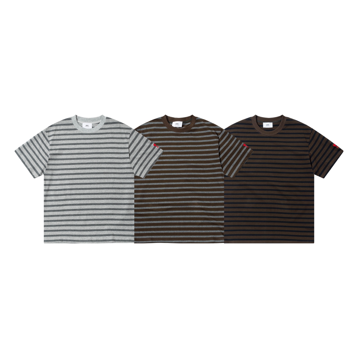 “AMI PARIS New Classic Heart Embroidered T-shirts Order Summary” - 图片 1