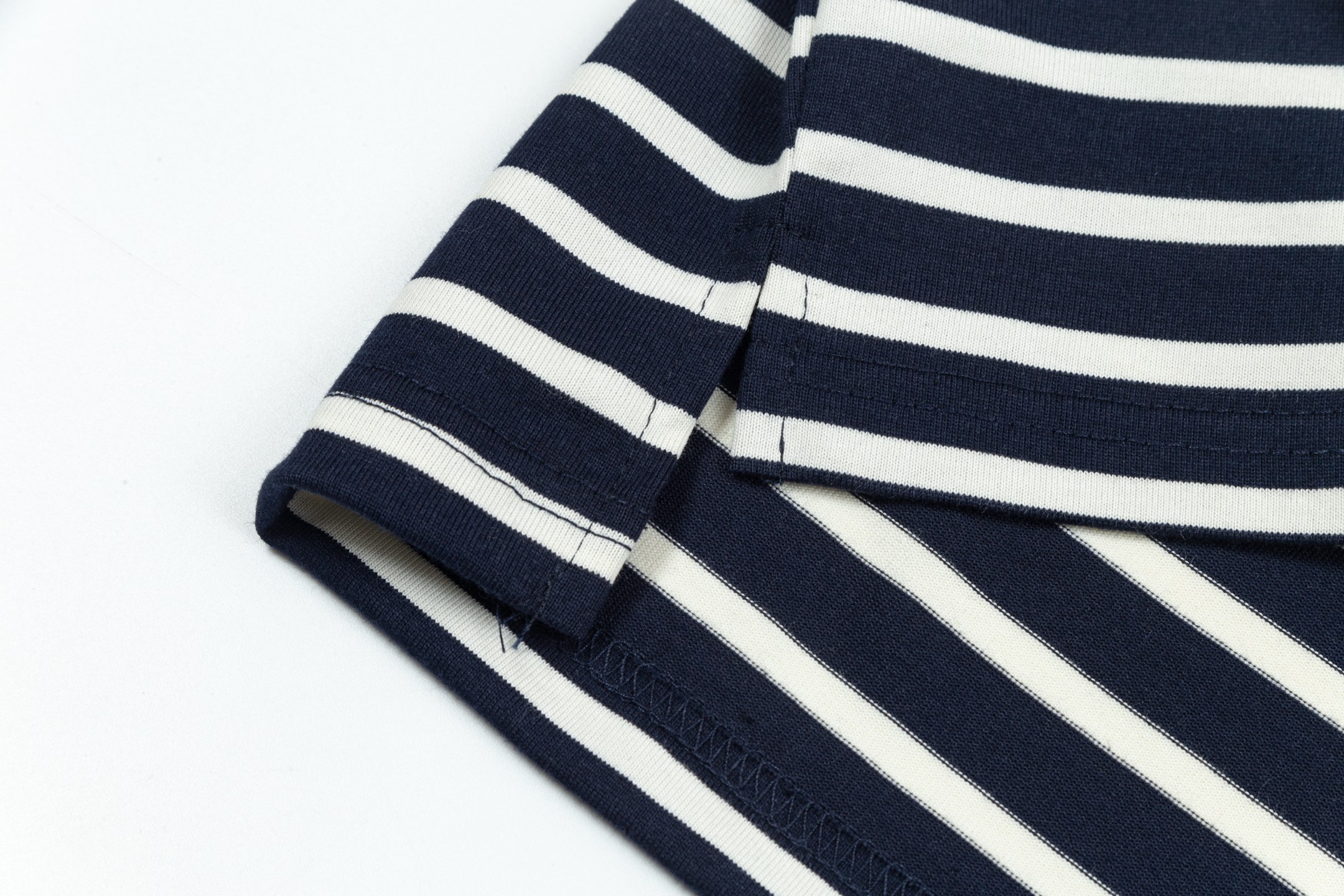 New AMI PARIS 25SS Striped Logo T-Shirt with 240g Cotton, Sizes S-XL - 图片 6