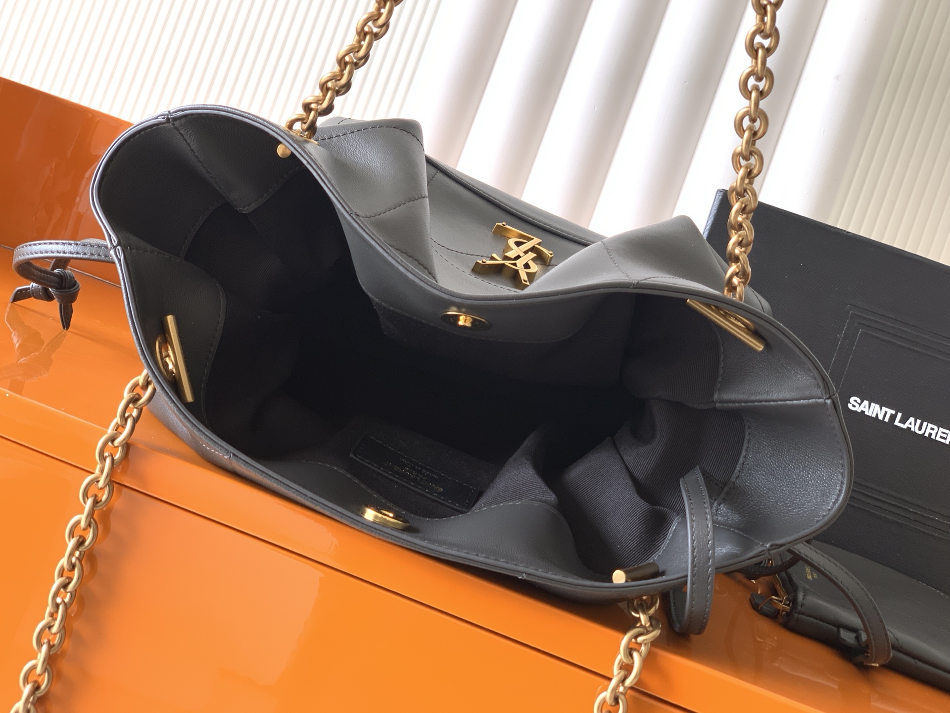 Saint Laurent YSL 新款小号Jamie 4 3 large pochon羊皮腋下包
