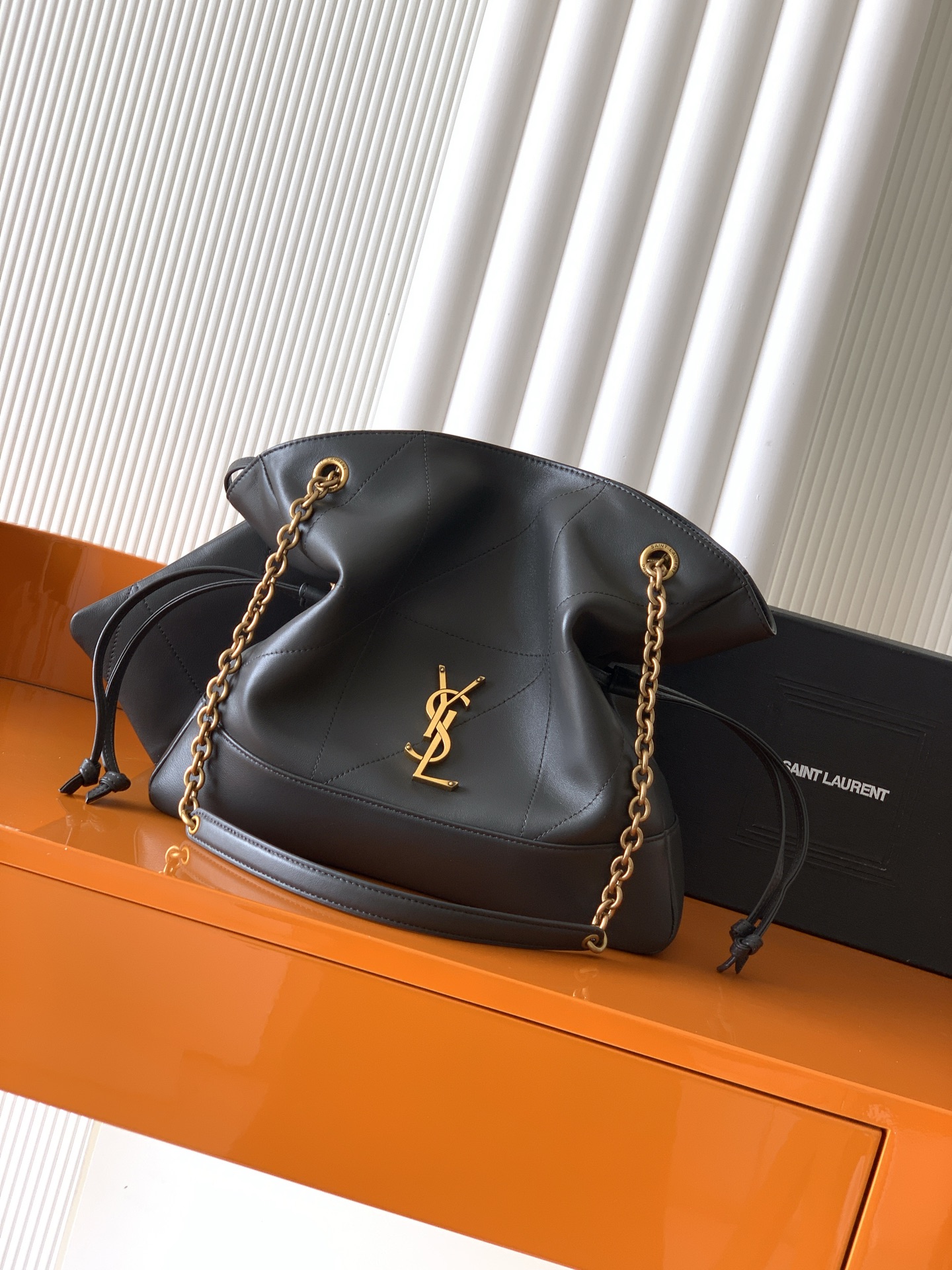 Saint Laurent YSL 新款小号Jamie 4 3 large pochon羊皮腋下包