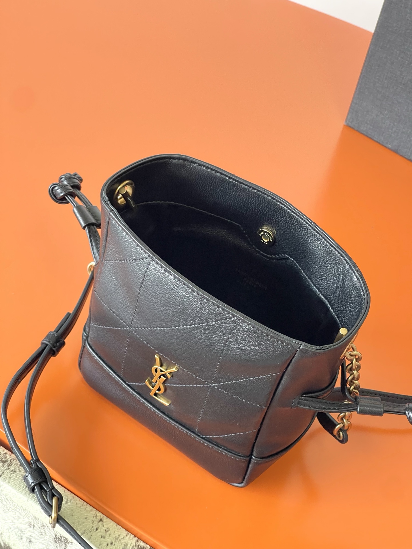 Saint Laurent 黑羊皮/古金 最新斜跨福袋迷你号 了 福袋新尺寸好可爱 一起来种草吧 Jamie 4