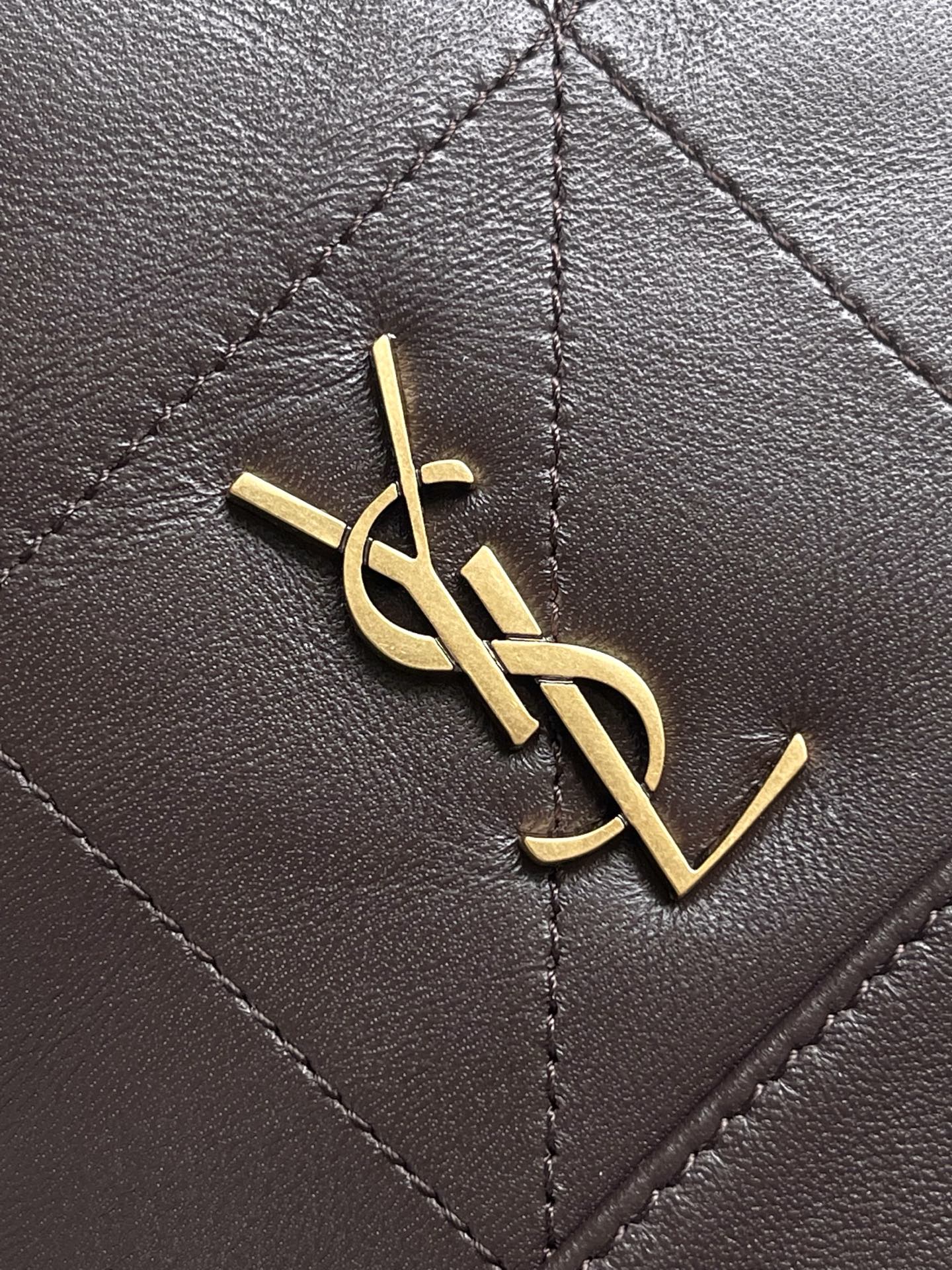 Saint Laurent 咖啡羊皮/古金 最新斜跨福袋迷你号 了 福袋新尺寸好可爱 一起来种草吧 Jamie 4