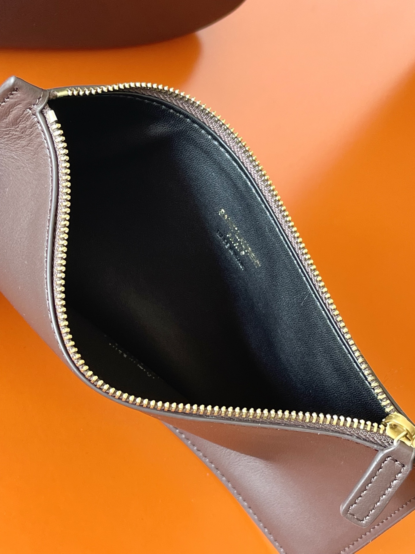 SAINT LAURENT Brown Hobo Bag