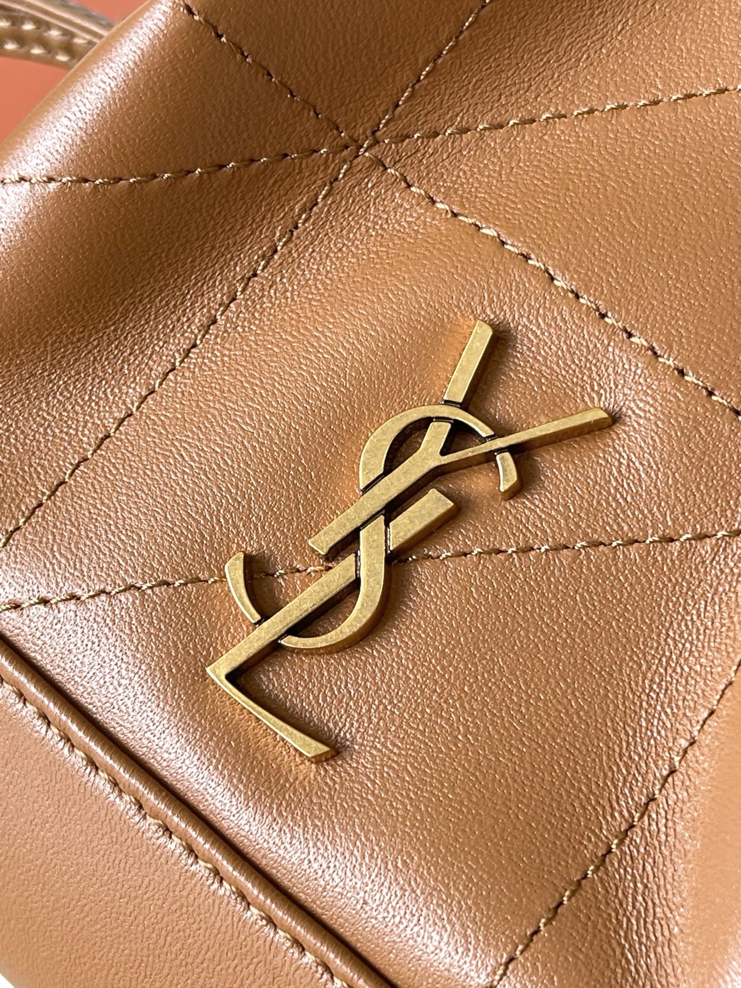 SAINT LAURENT Brown Jamie Mini Shoulder Pouch
