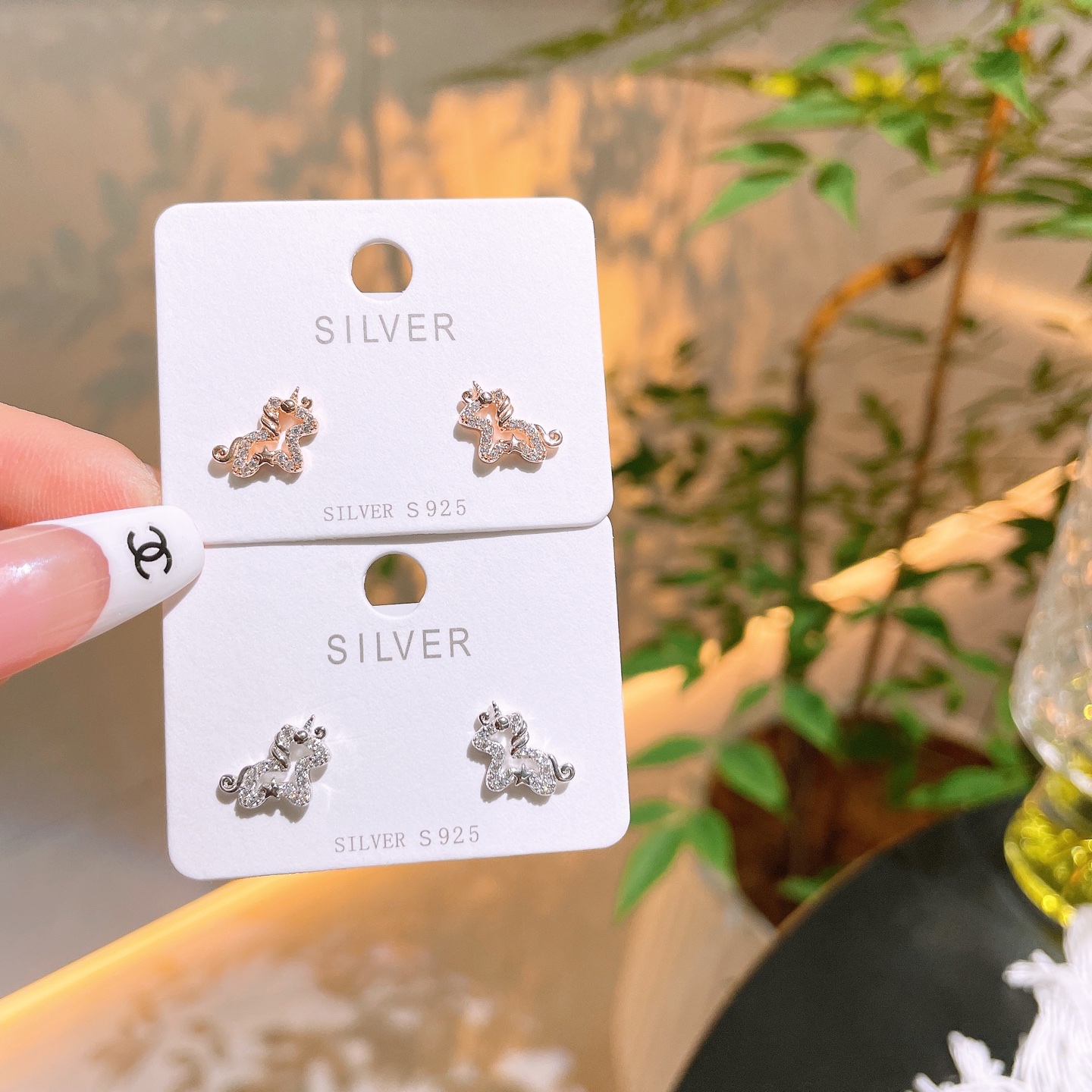 Hypoallergenic Silver Earrings Lively Everyday Wear Gold