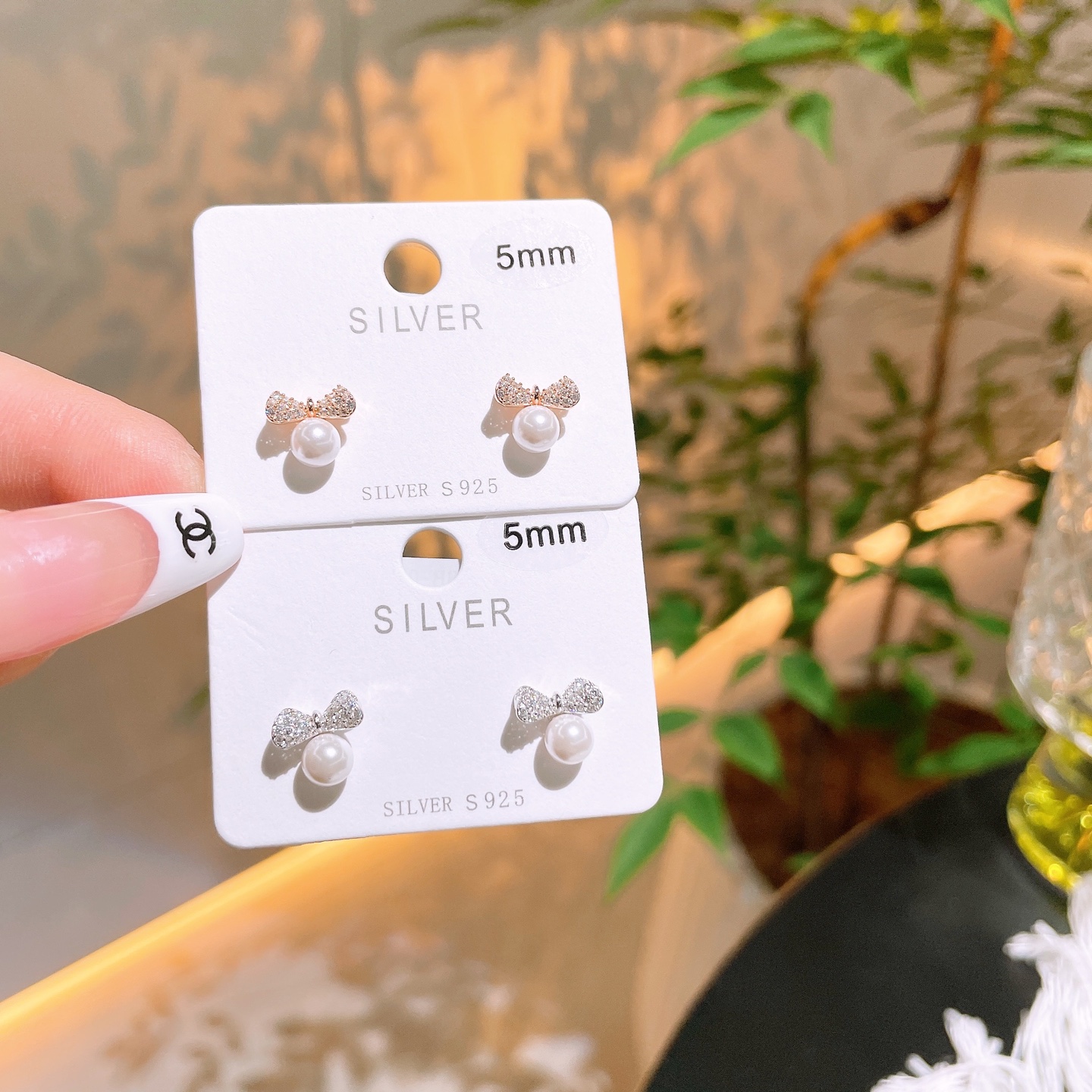 Low Allergy Silver Earrings Artistic Birthday Gold