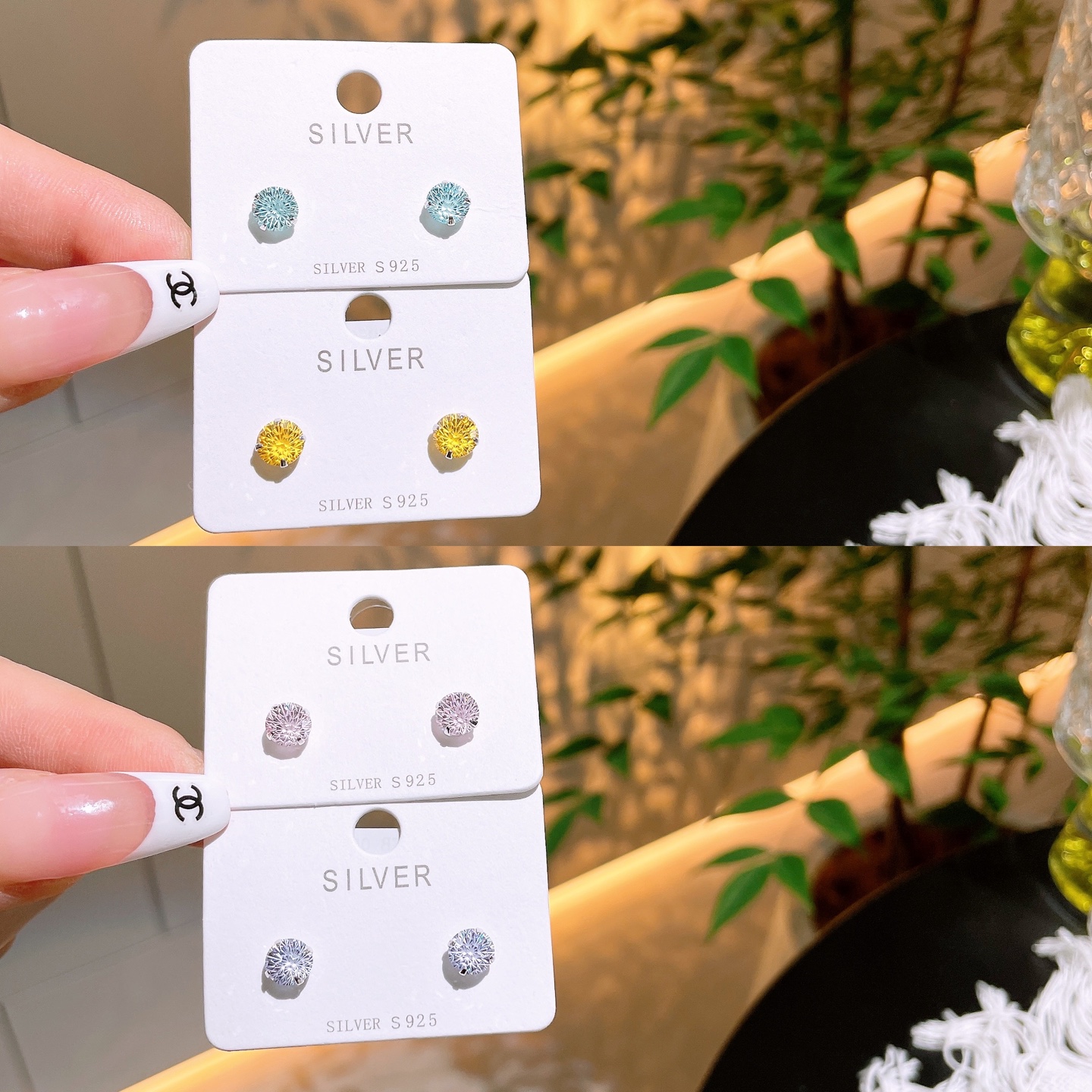 Solid Silver Earrings Sweet Bestie Gift Silver