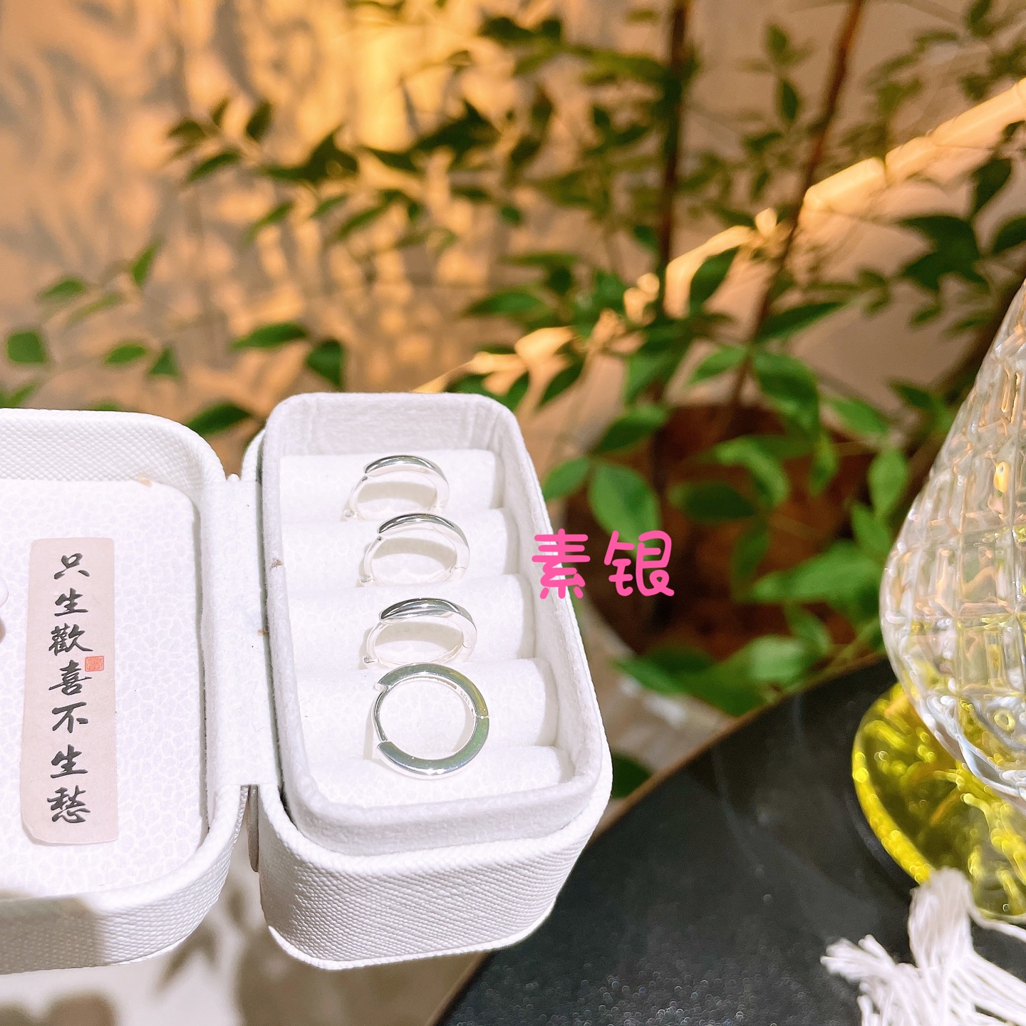 925 Silver Ear Cuffs Elegant Self-love Silver