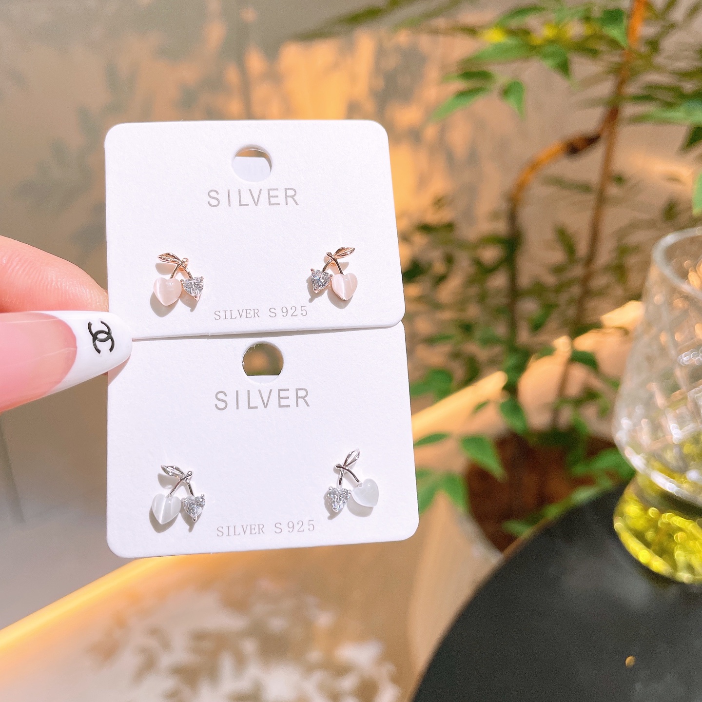 925 Silver Earrings Chic Anniversary Silver