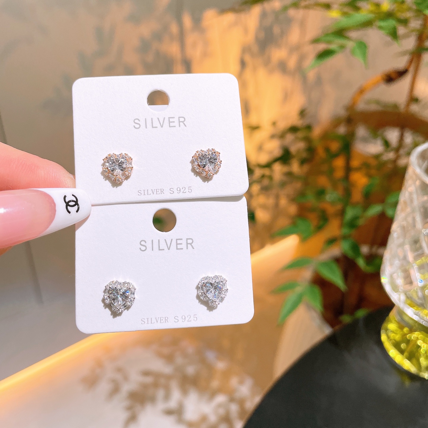 High Polish Silver Earrings Cute Workplace Silver