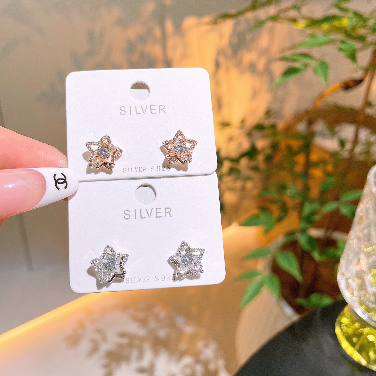 High Polish Silver Earrings Ultra Minimal Anniversary Gold