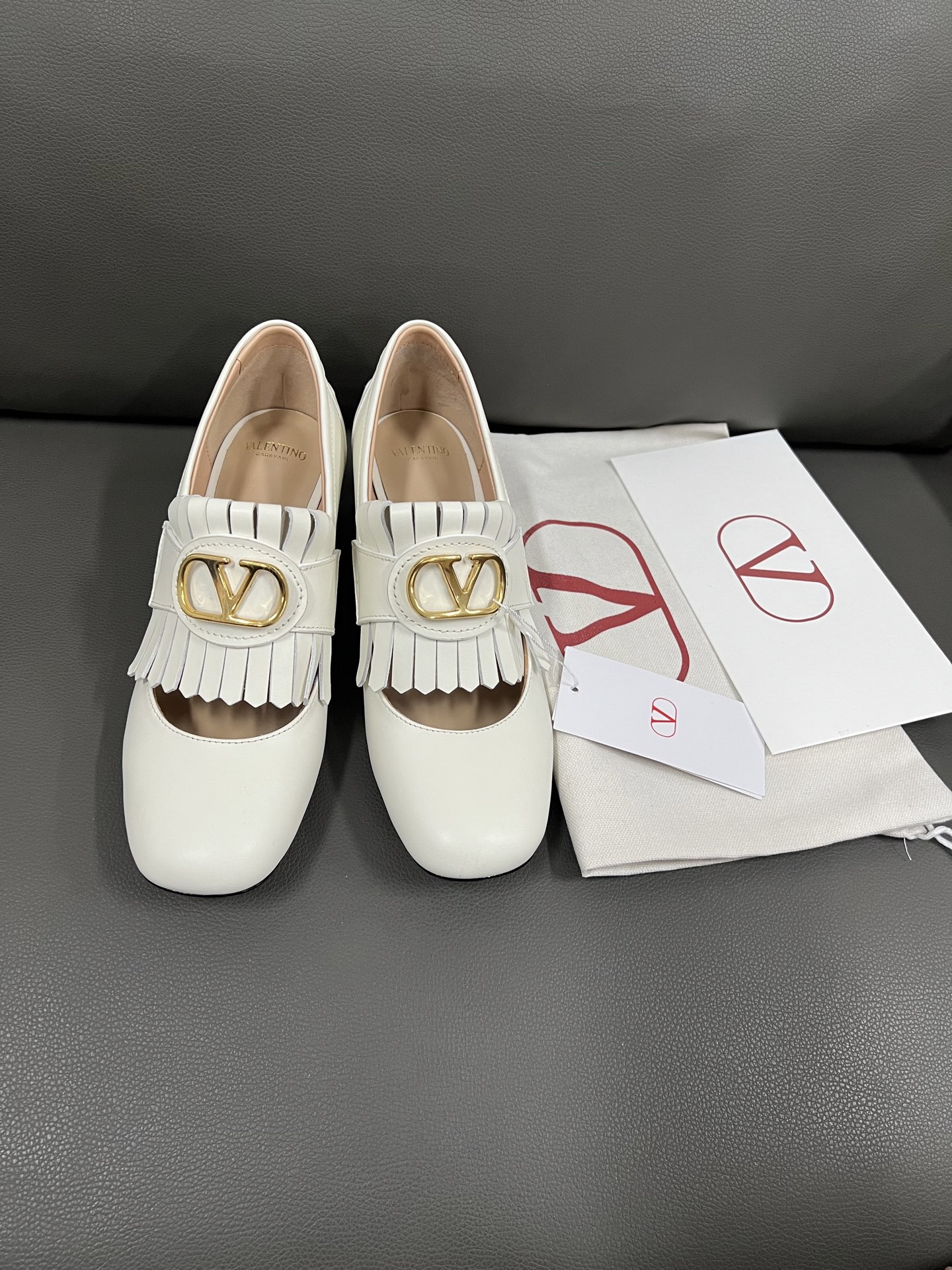 VALENTINO Early Spring White Leather Fringe Heeled Mary Jane Pumps 3 i1743670792720 2349 0 1