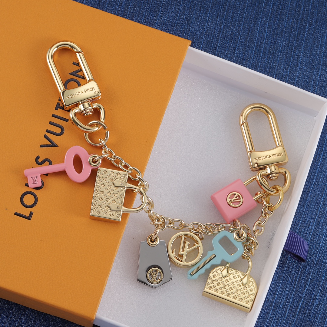 LV Key Holder and Bag Charm - Bag 2