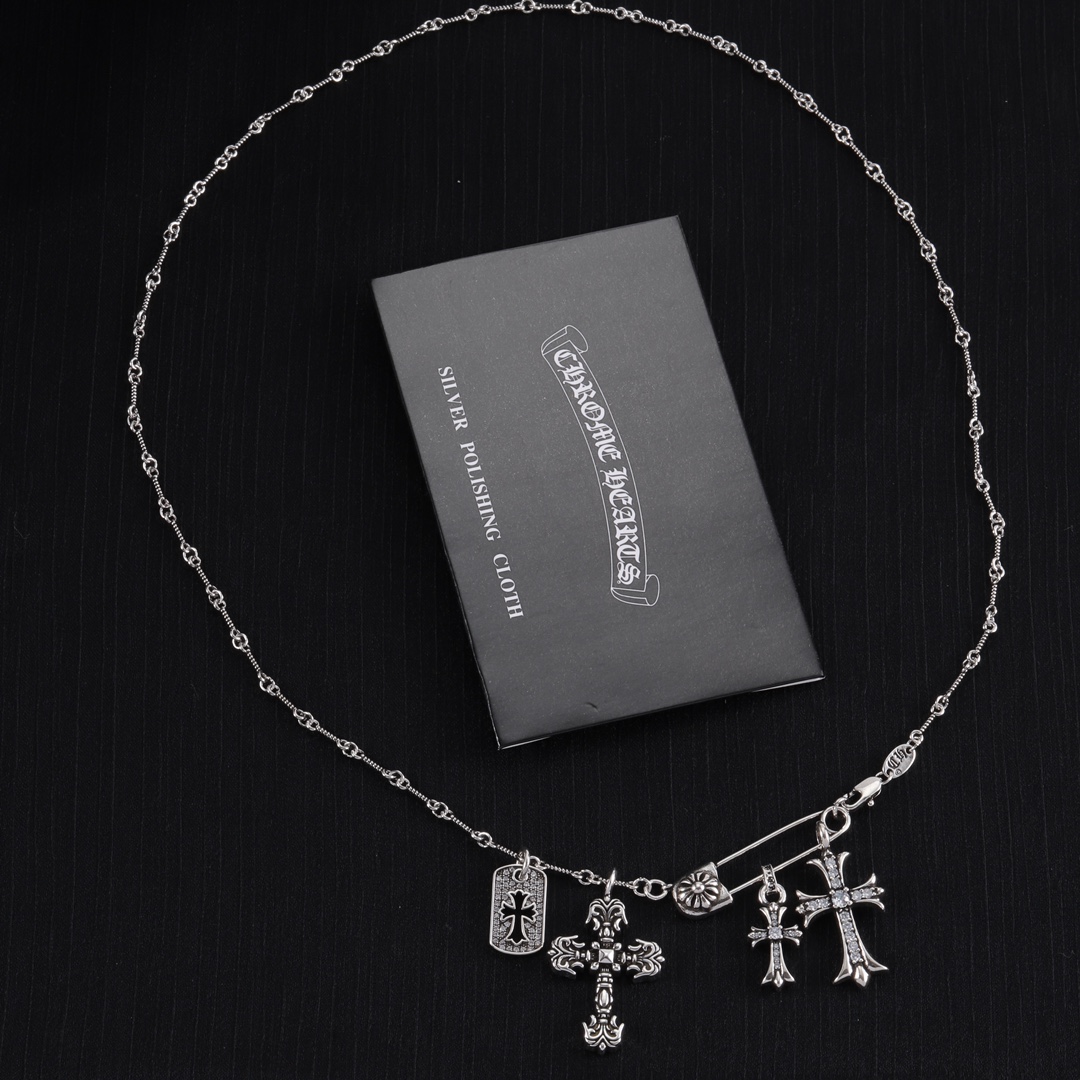 NO:103846,Chrome Hearts Crome hearts multi-element necklace, Crome hearts, chrome hearts, necklace19860909Chrome Hearts 克罗心多元素项链,克罗心项链,chrome hearts,chrome hearts,necklace,Jewelry
