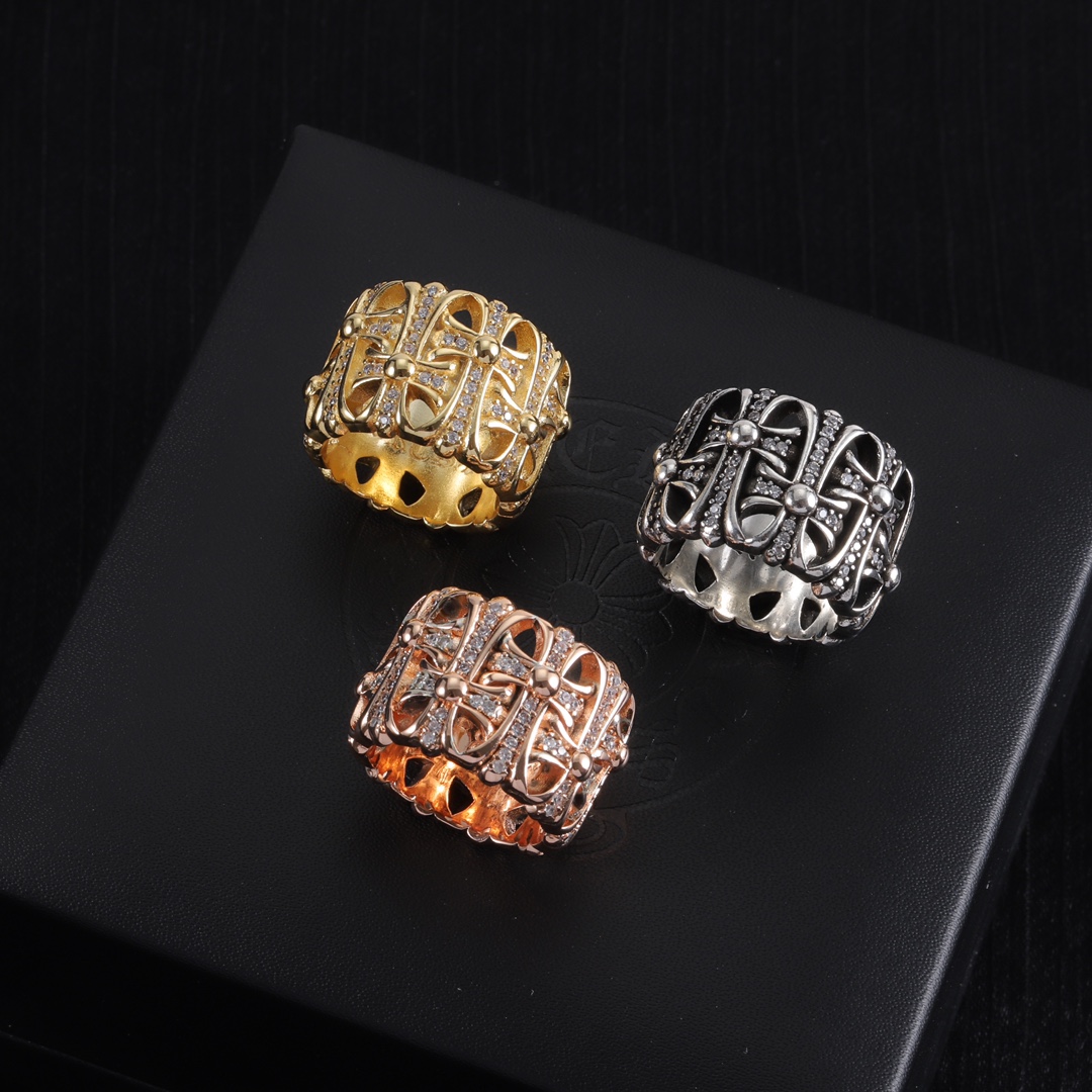 NO:103845,Chrome Hearts Men's and Women's Rings Number: 6-9#, Crome Hearts, Chrome Hearts, Ring19860909Chrome Hearts 克罗心男女款戒指 码数:6-9#,克罗心戒指,chrome hearts,chrome hearts,ring,Jewelry