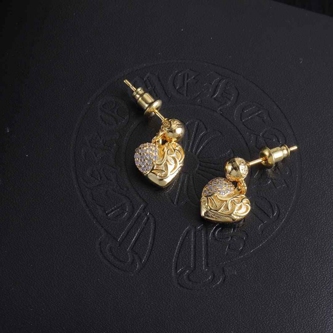 NO:114948,Chrome Hearts Crocodile earrings, jewelry boutique, chrome hearts, chrome hearts19860909Chrome Hearts 克罗心耳钉,饰品精品,chrome hearts,chrome hearts,Jewelry