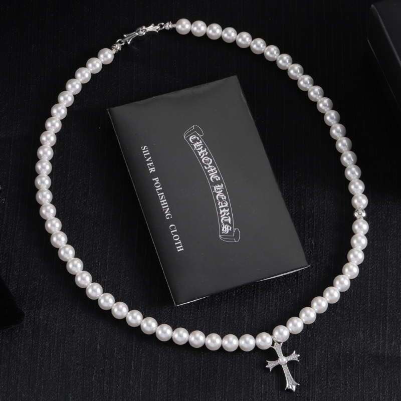 NO:361381,Chrome Hearts X Mikimoto Mimoto co-branded model Crosin necklace, Crosin necklace, chrome hearts, chrome hearts, necklace19860909Chrome Hearts X Mikimoto御本木联名款 克罗心项链,克罗心项链,chrome hearts,chrome hearts,necklace,Jewelry