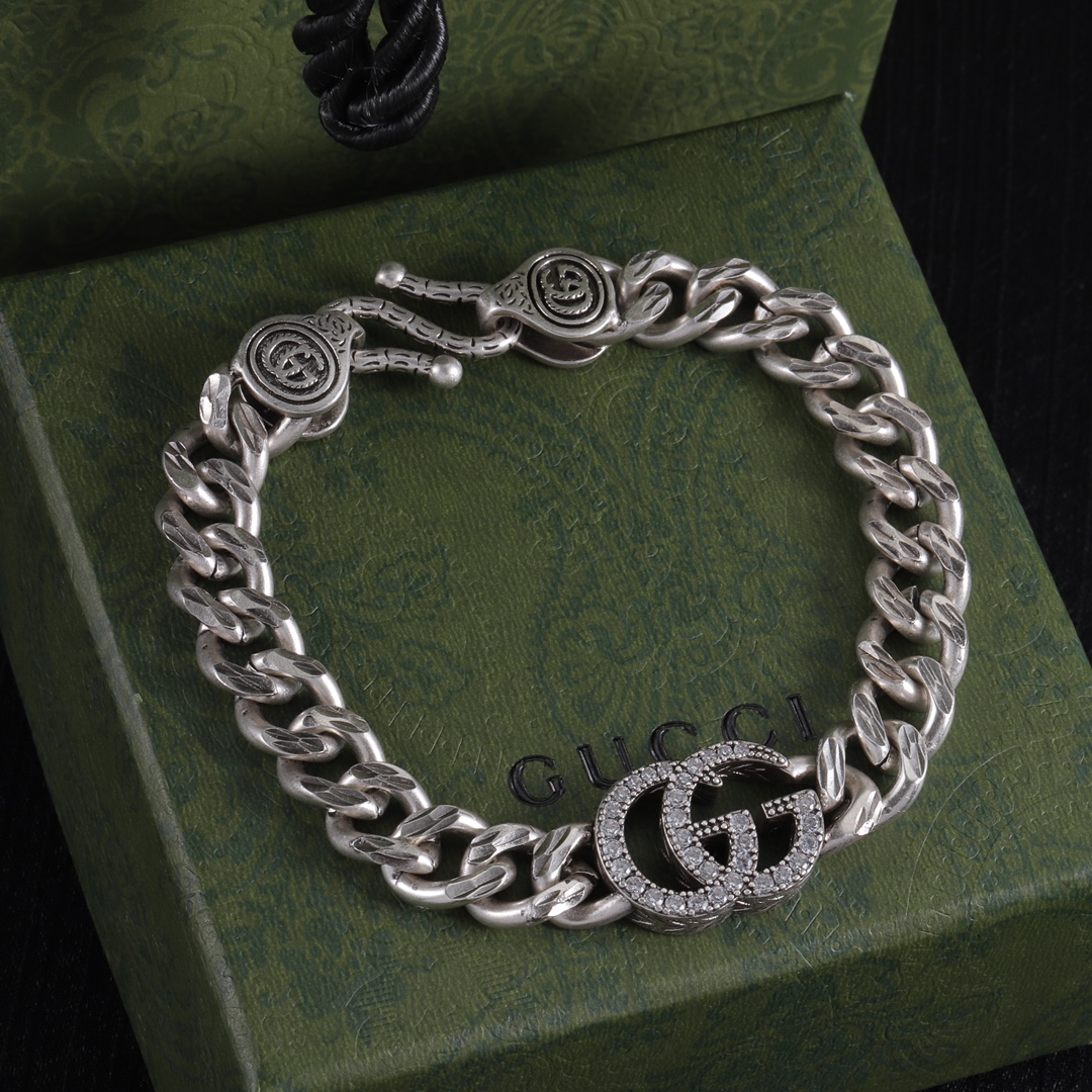 Gucci 古驰手链 19cm 20cm サイズ展開