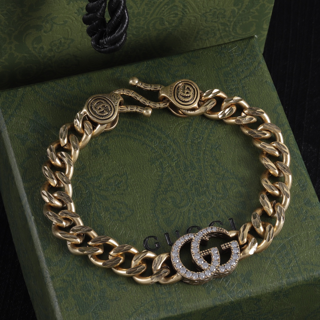 Gucci 古驰手链 19cm 20cm サイズ展開