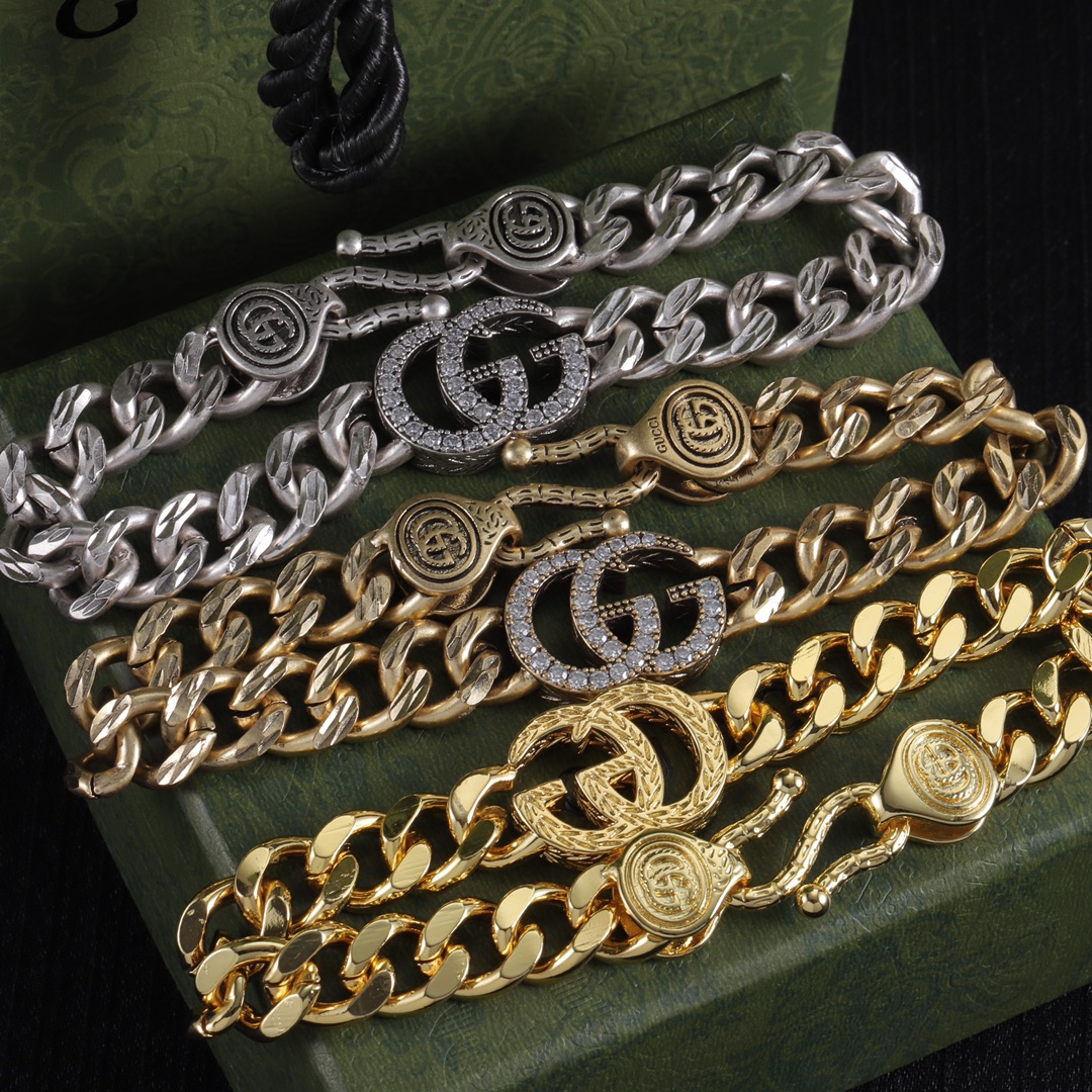 Gucci 古驰手链 19cm 20cm サイズ展開