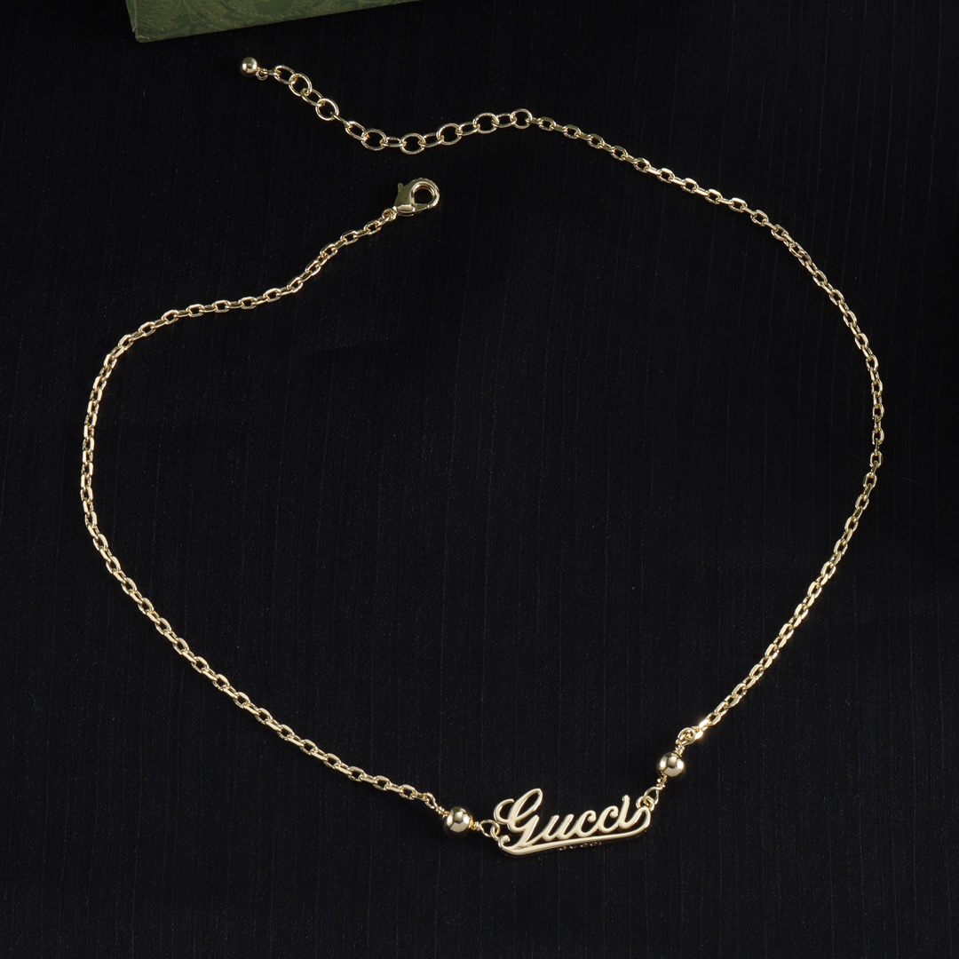 Gucci 古驰 ネックレス&ブレスレットセット