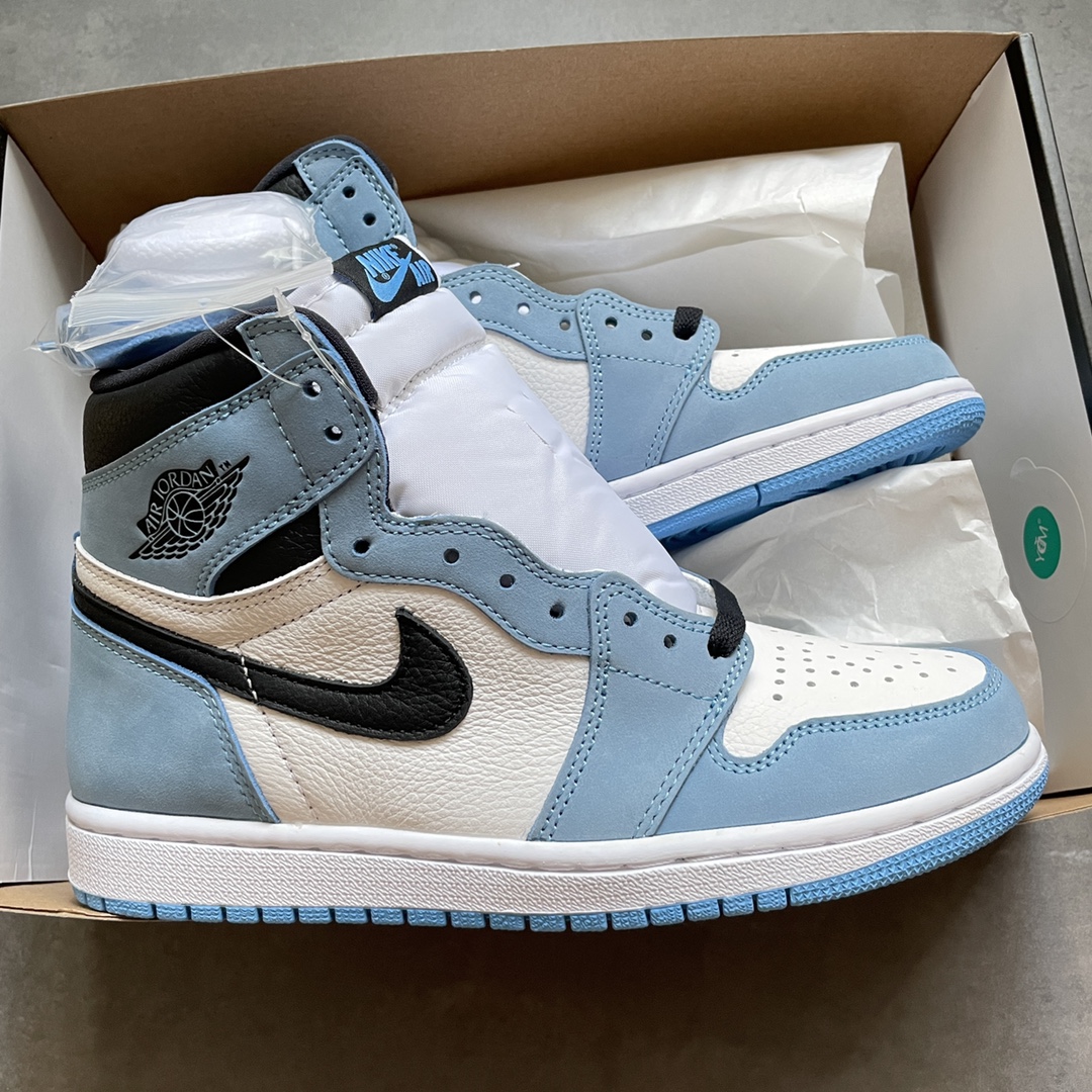 特价AirJordan1High大学蓝原鞋原楦头纸板开发极致一眼正品既视感最大限度还原公司正品货号555