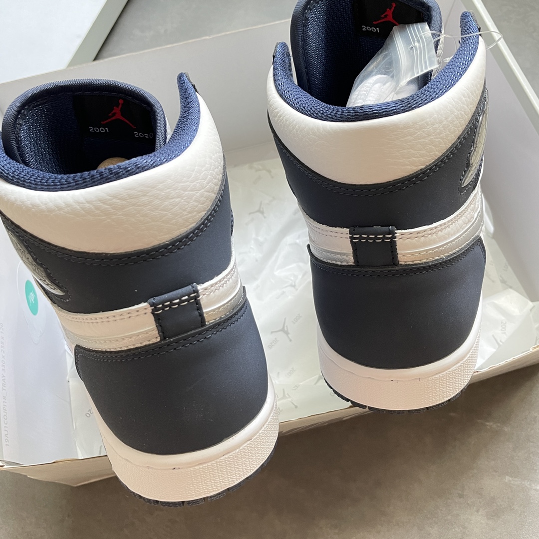 特价AirJordan1High午夜蓝原鞋原楦头纸板开发极致一眼正品既视感最大限度还原公司正品货号DC1