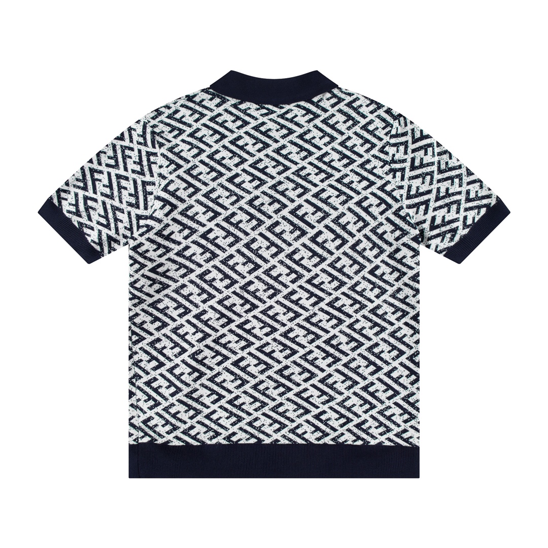 Luxury Knit Polo Collection: Findy’s 24-Knit & Fendy’s Classic Series in Various Sizes - 图片 2