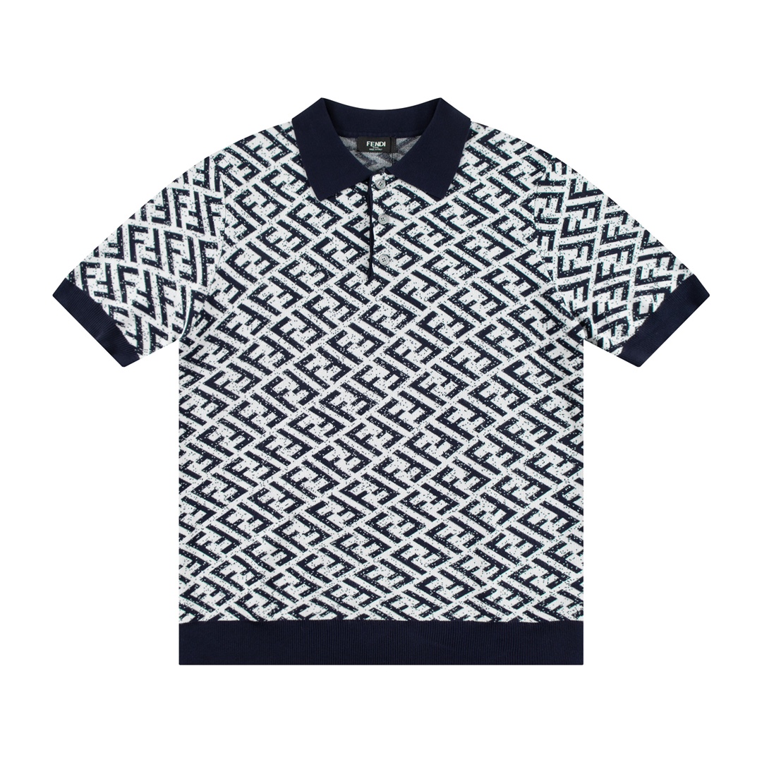 Luxury Knit Polo Collection: Findy’s 24-Knit & Fendy’s Classic Series in Various Sizes